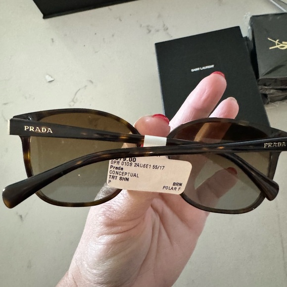 PRADA 010S Women's Polarized Sunglasses, PR (New) - Picture 6 of 6